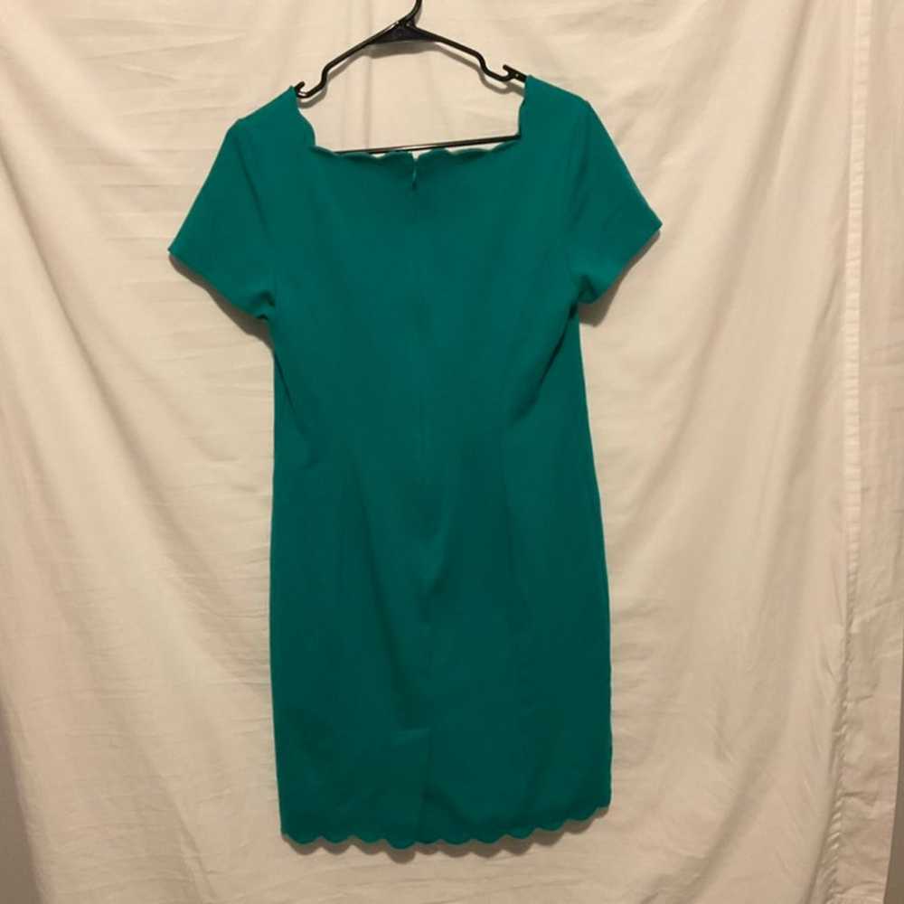 Teal talbots midi dress - image 2