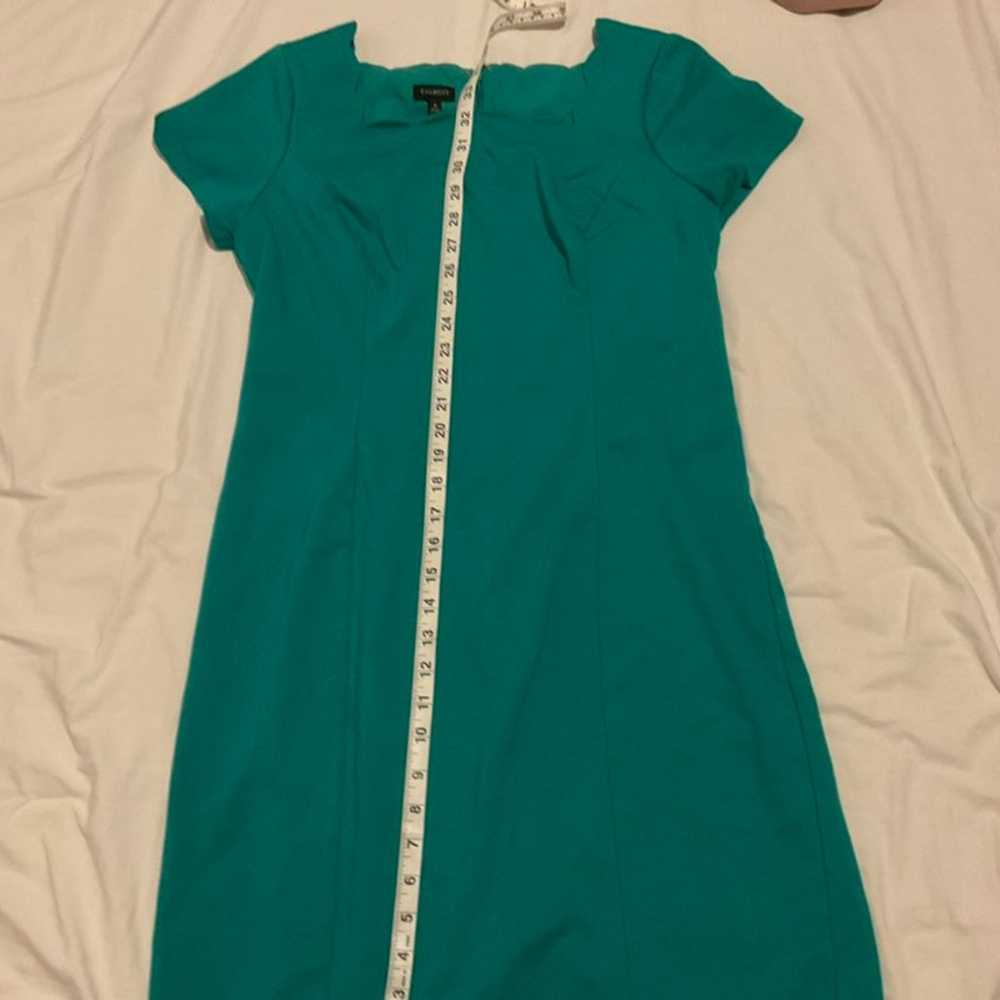 Teal talbots midi dress - image 4