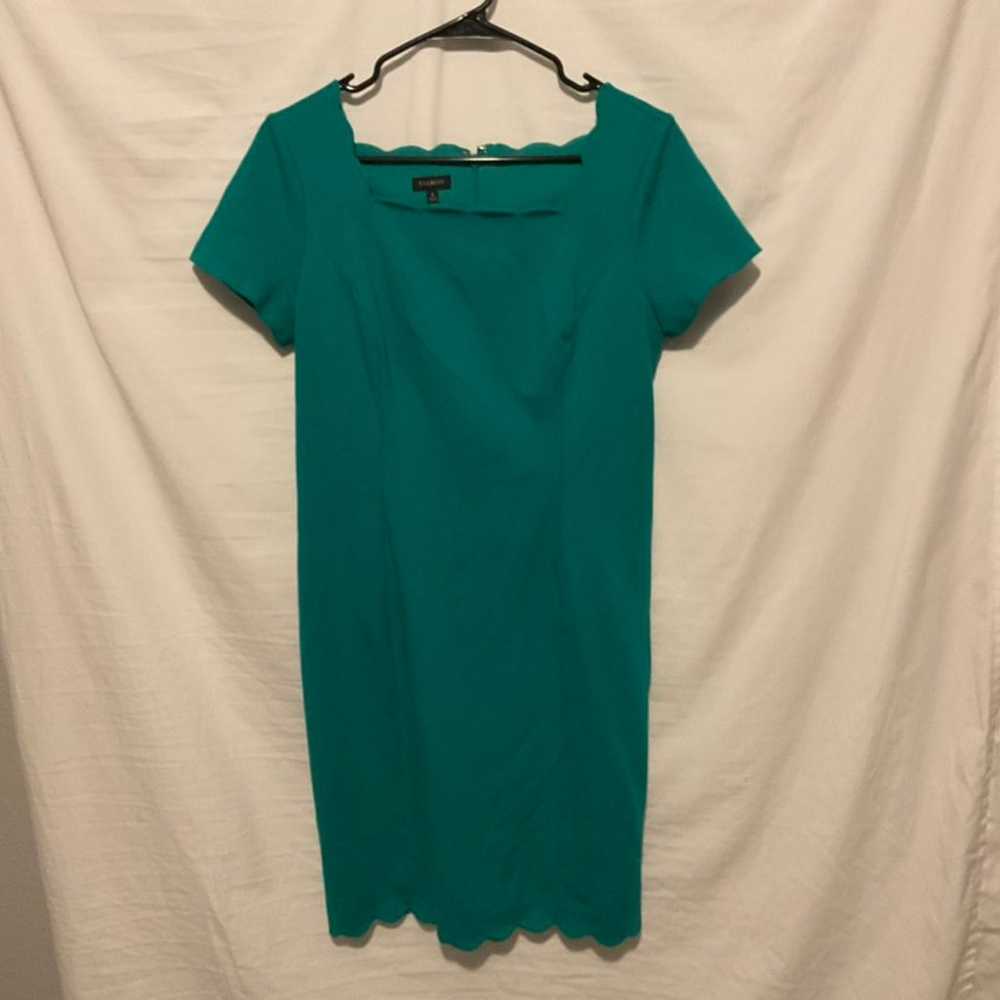 Teal talbots midi dress - image 6