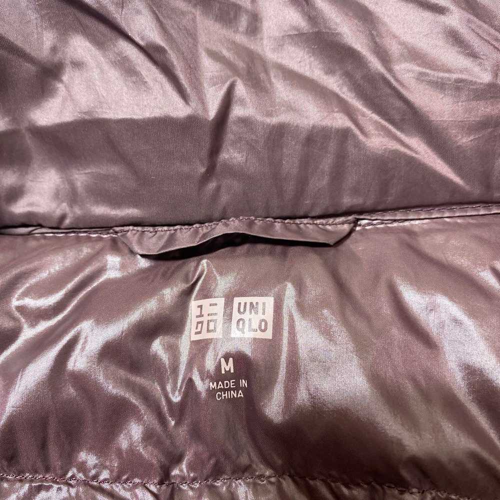 Uniqlo Ladies Ultra Light Down Jacket M Dark Purp… - image 3