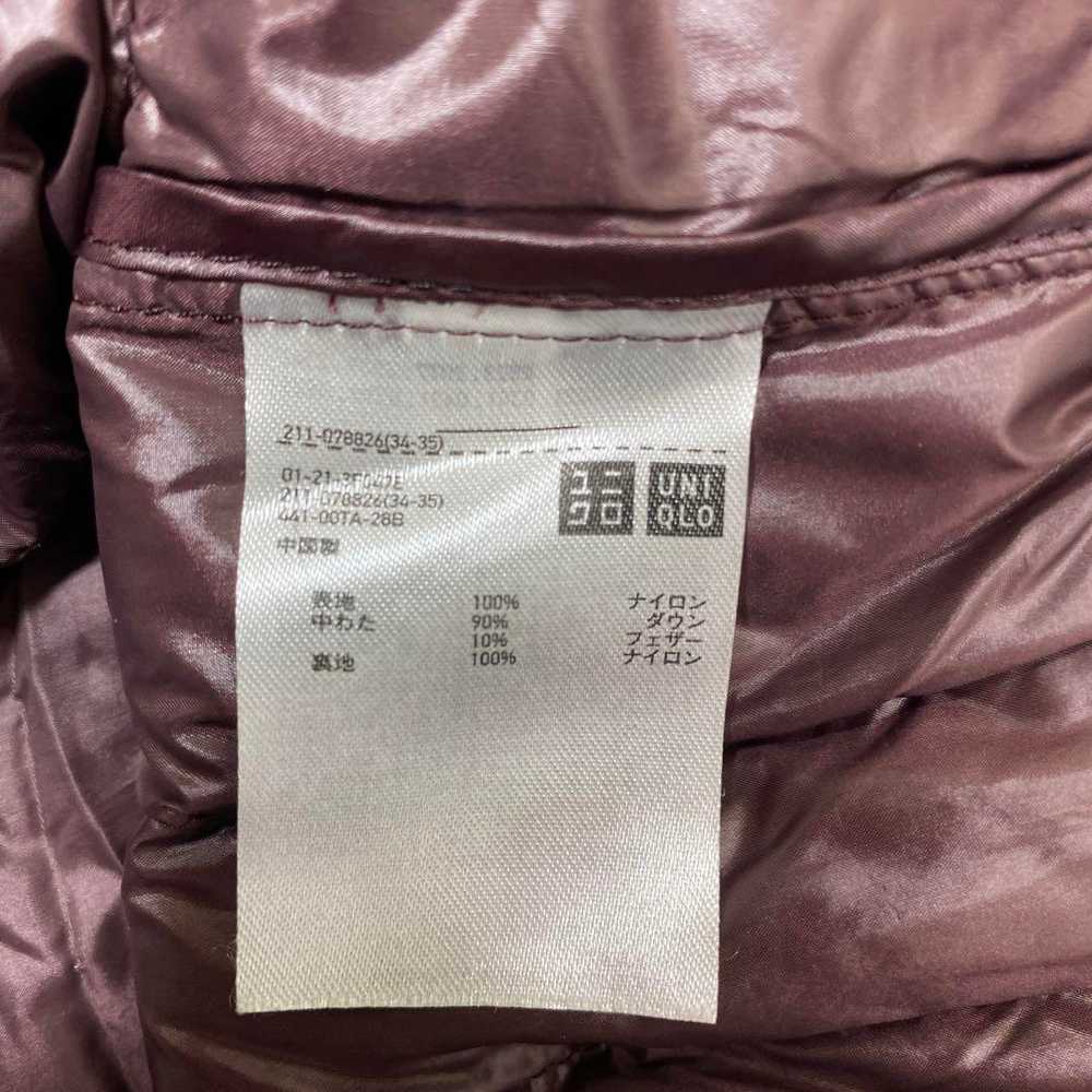 Uniqlo Ladies Ultra Light Down Jacket M Dark Purp… - image 6