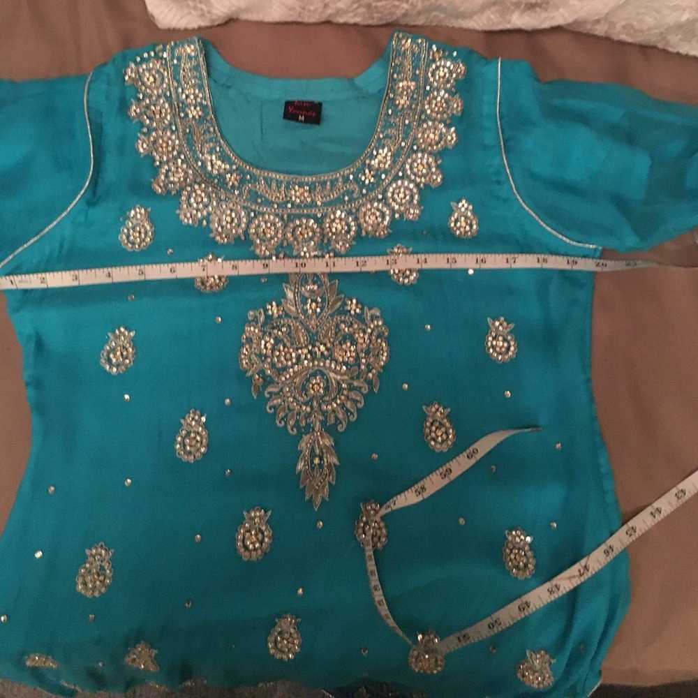 Pakistani Indian party dress - image 6