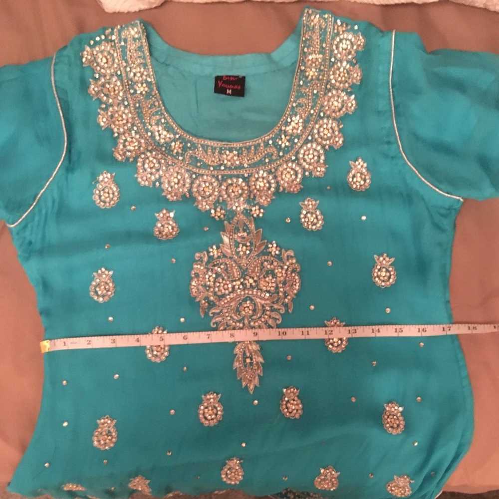 Pakistani Indian party dress - image 7