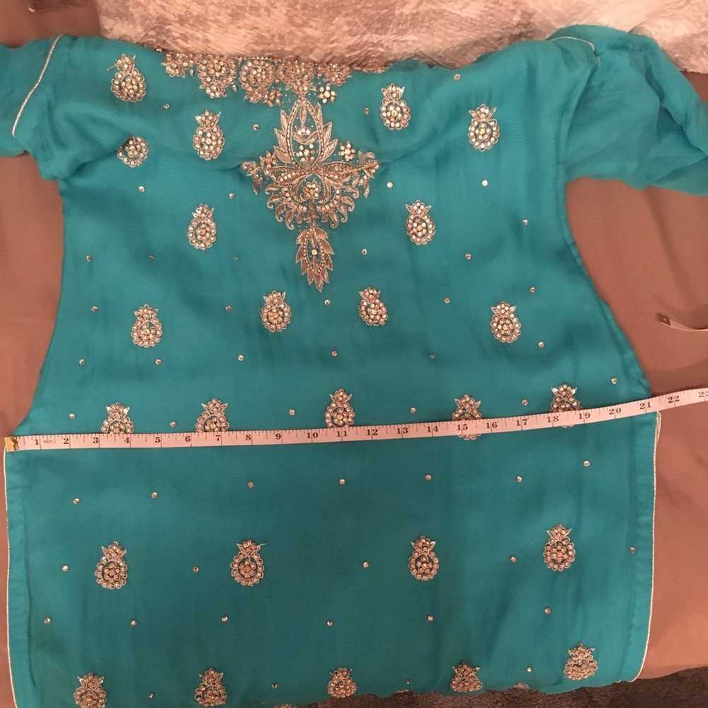 Pakistani Indian party dress - image 8