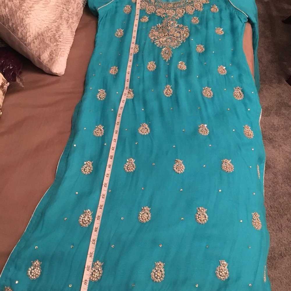 Pakistani Indian party dress - image 9