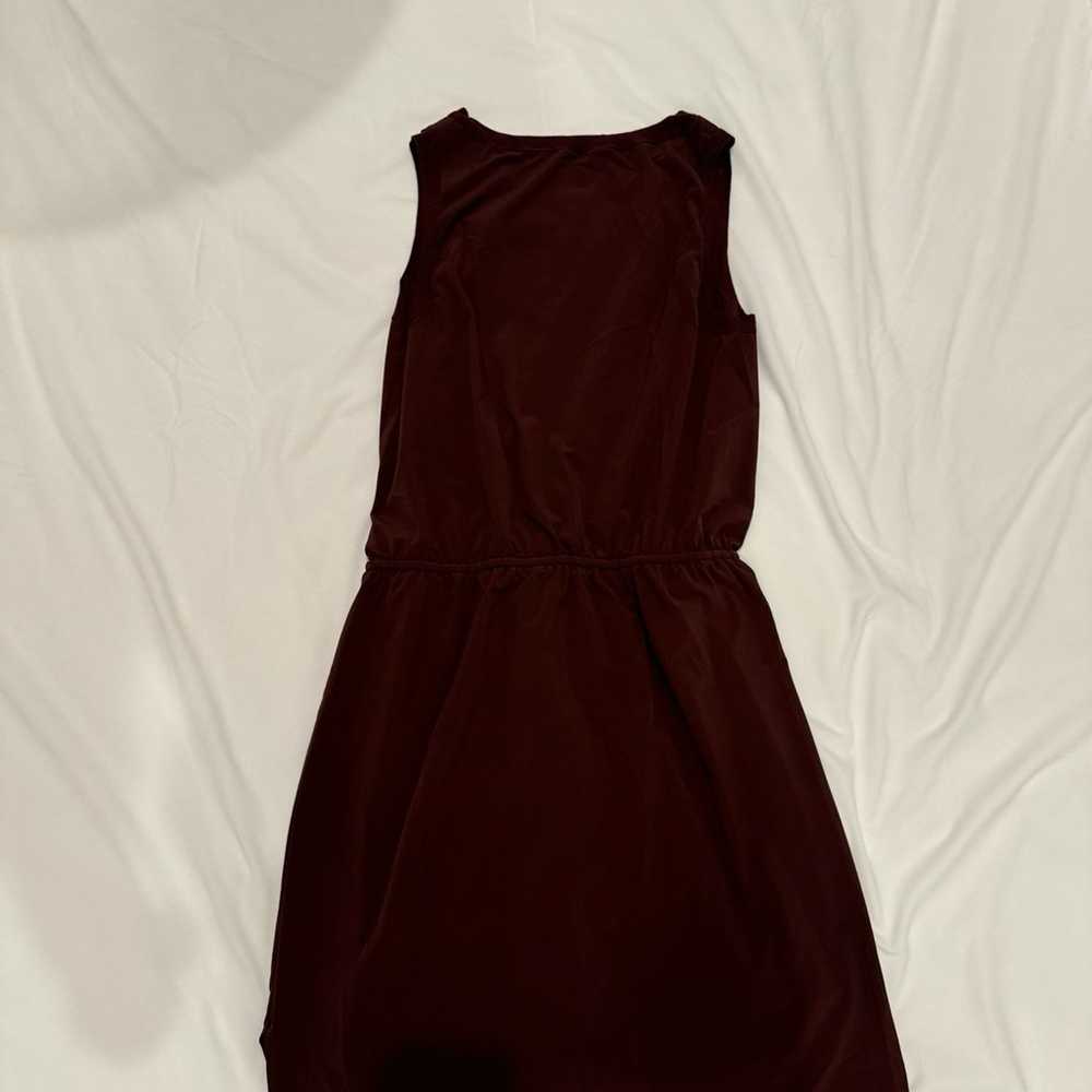 Athleta Maroon Athletic Dress - image 2