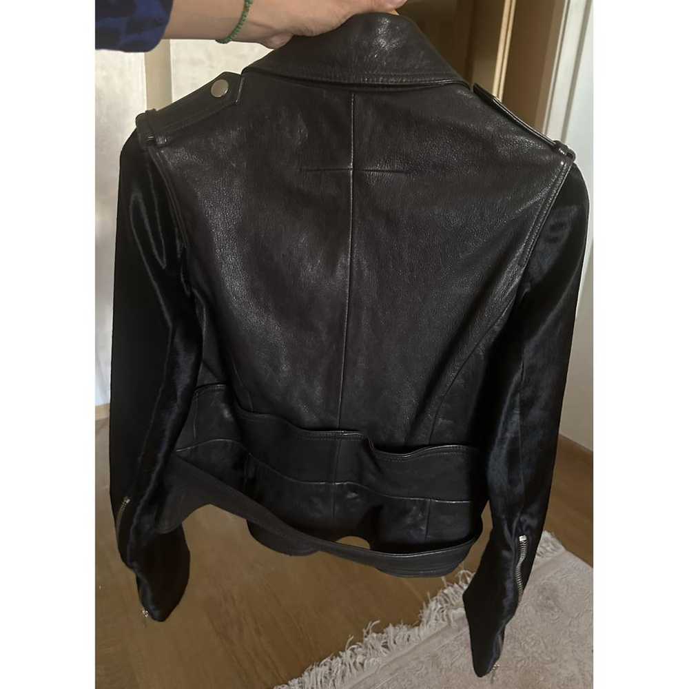 Givenchy Leather biker jacket - image 4