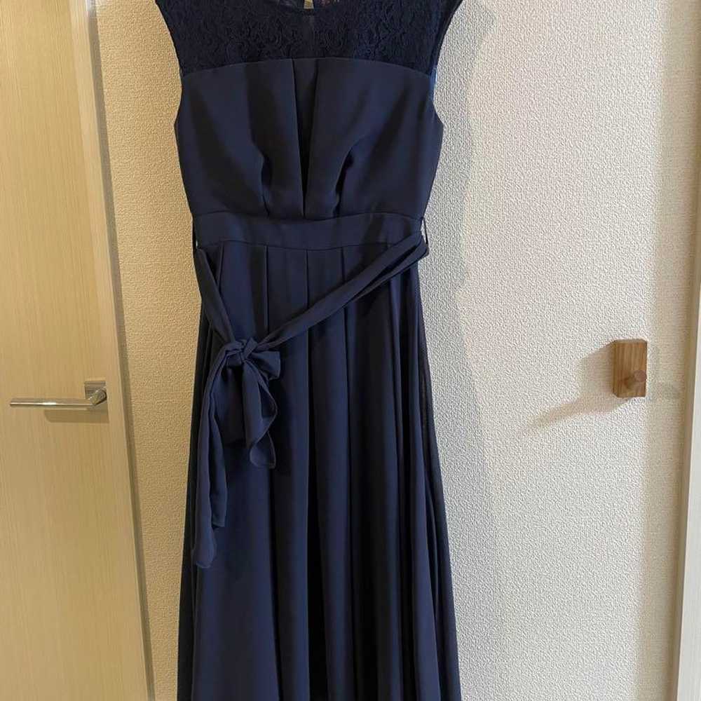 Navy Lace Dress A-Line Proportion Body Dressing I… - image 4