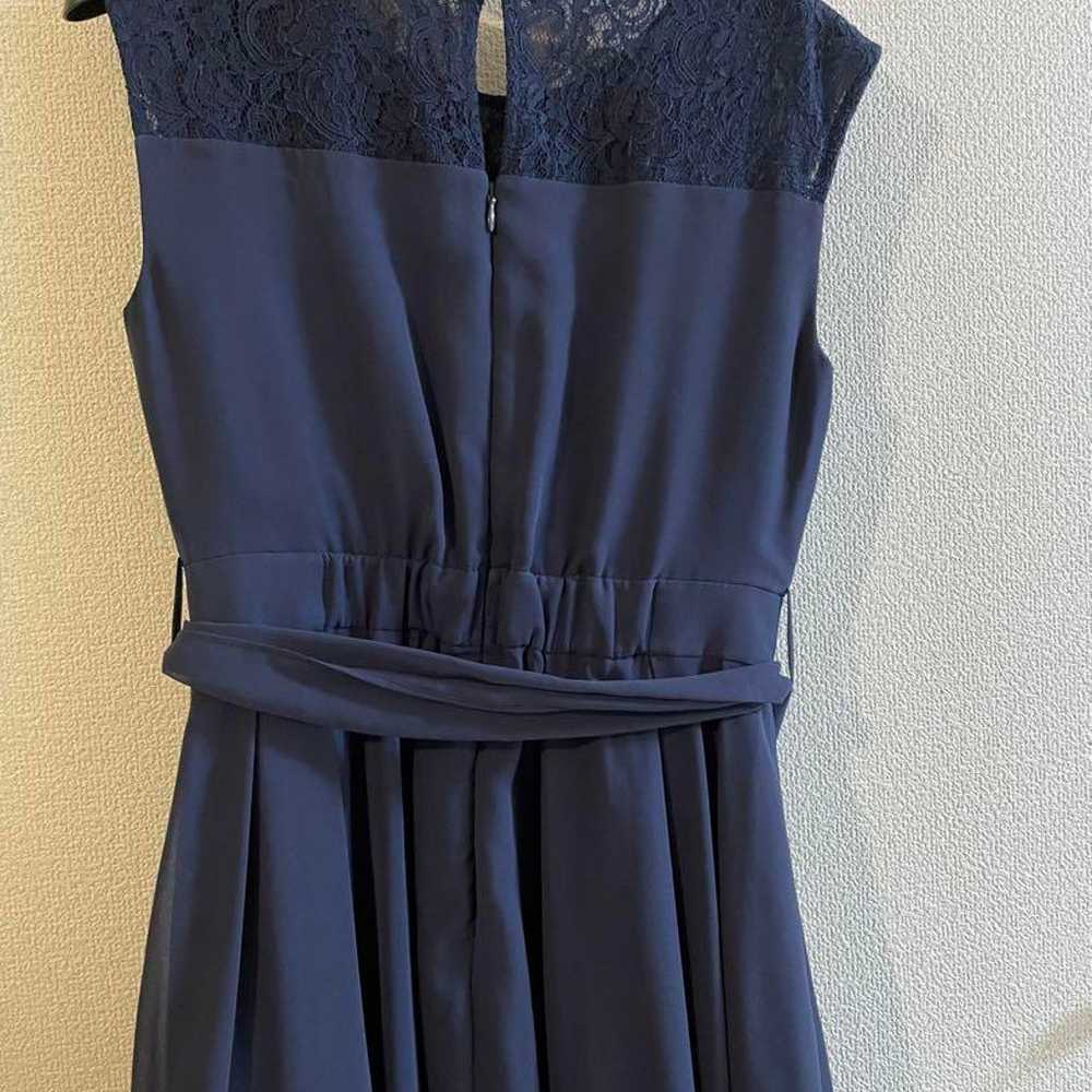 Navy Lace Dress A-Line Proportion Body Dressing I… - image 5