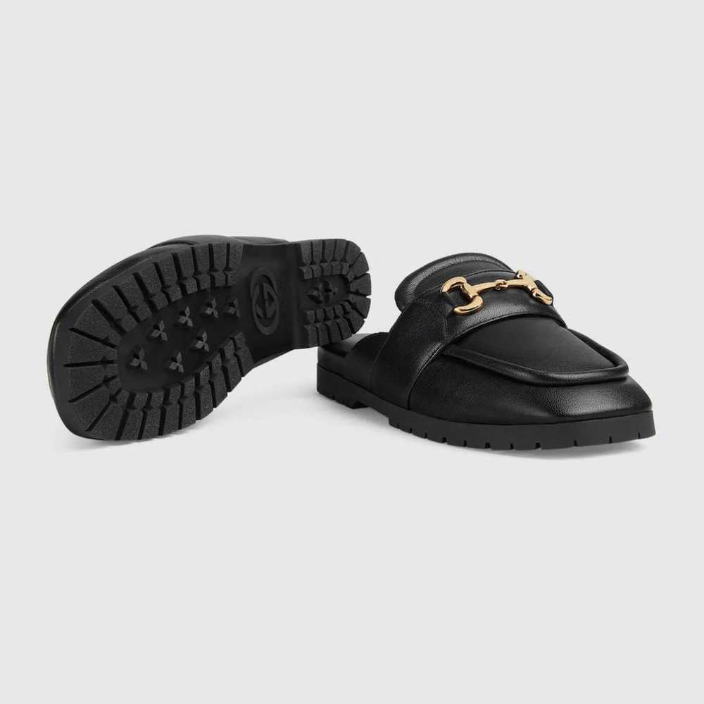 Gucci Leather flats - image 3