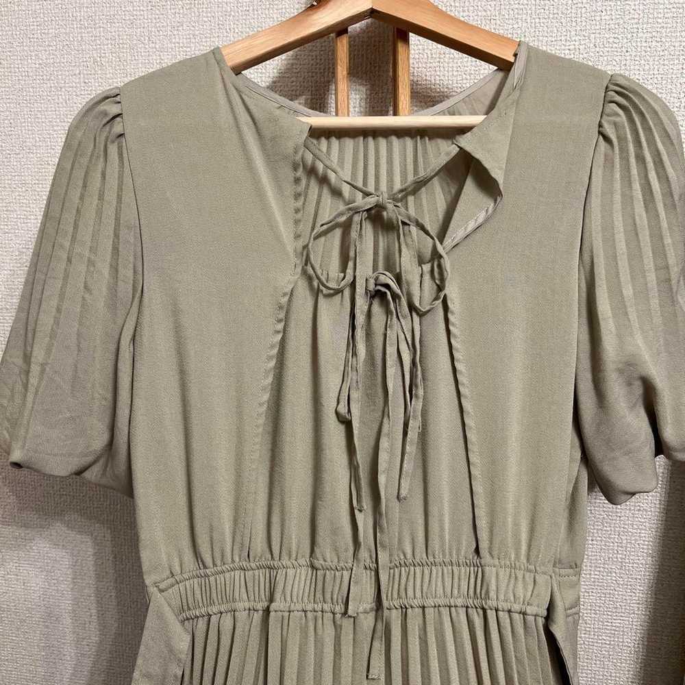 【Excellent Condition】snidel Back Design Pleated O… - image 8