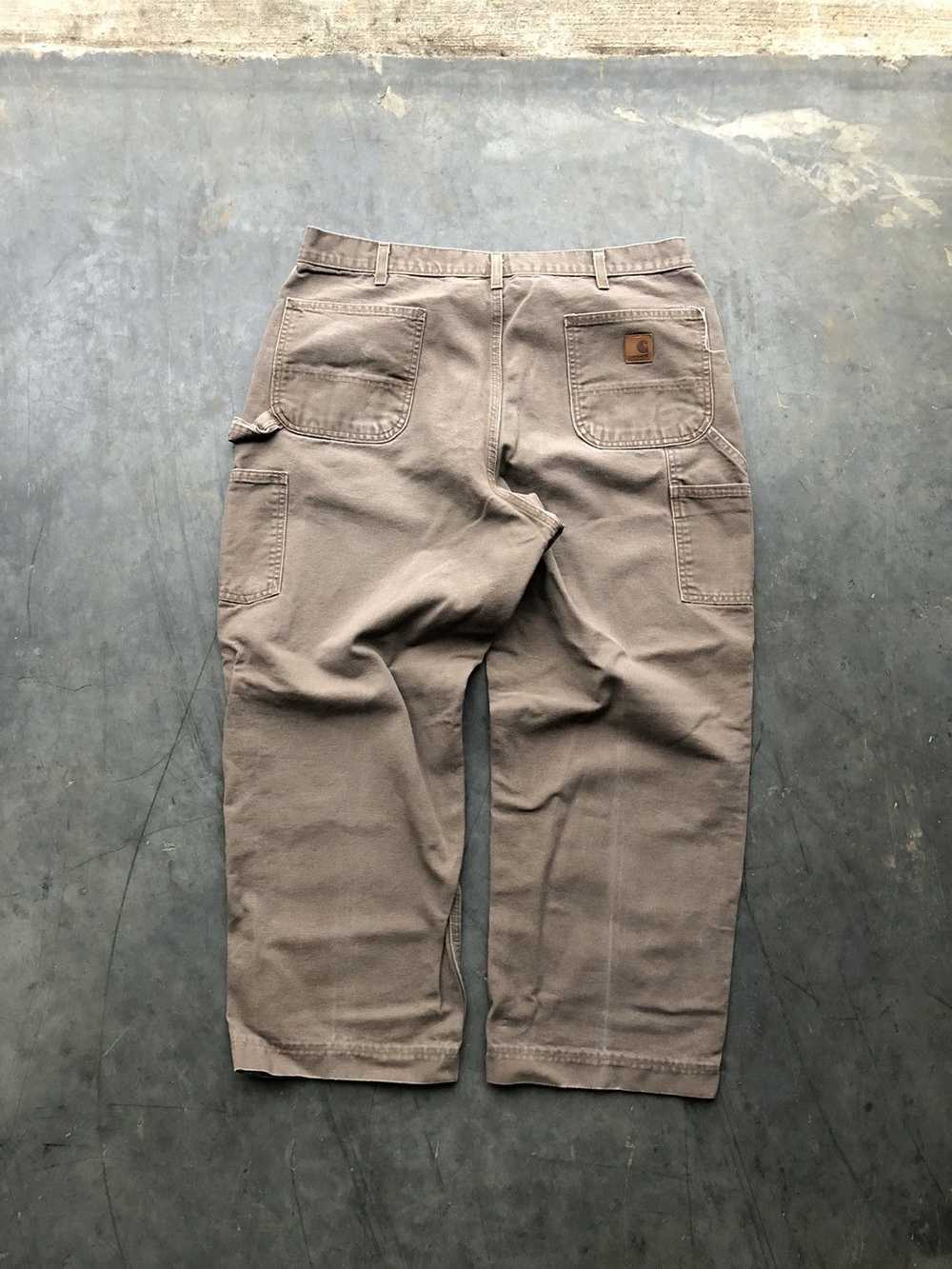 Carhartt × Streetwear × Vintage Faded brown carha… - image 2