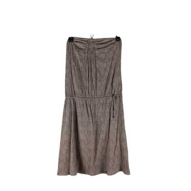 Zadig & Voltaire Tan Snakeprint Halter Mini Dress… - image 1