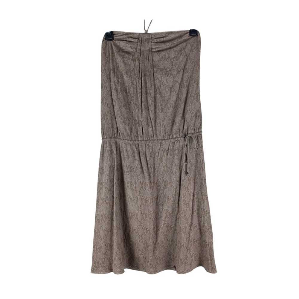 Zadig & Voltaire Tan Snakeprint Halter Mini Dress… - image 2