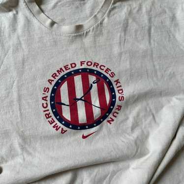 Nike Rare Vintage 00s Nike Americas Armed Forces … - image 1