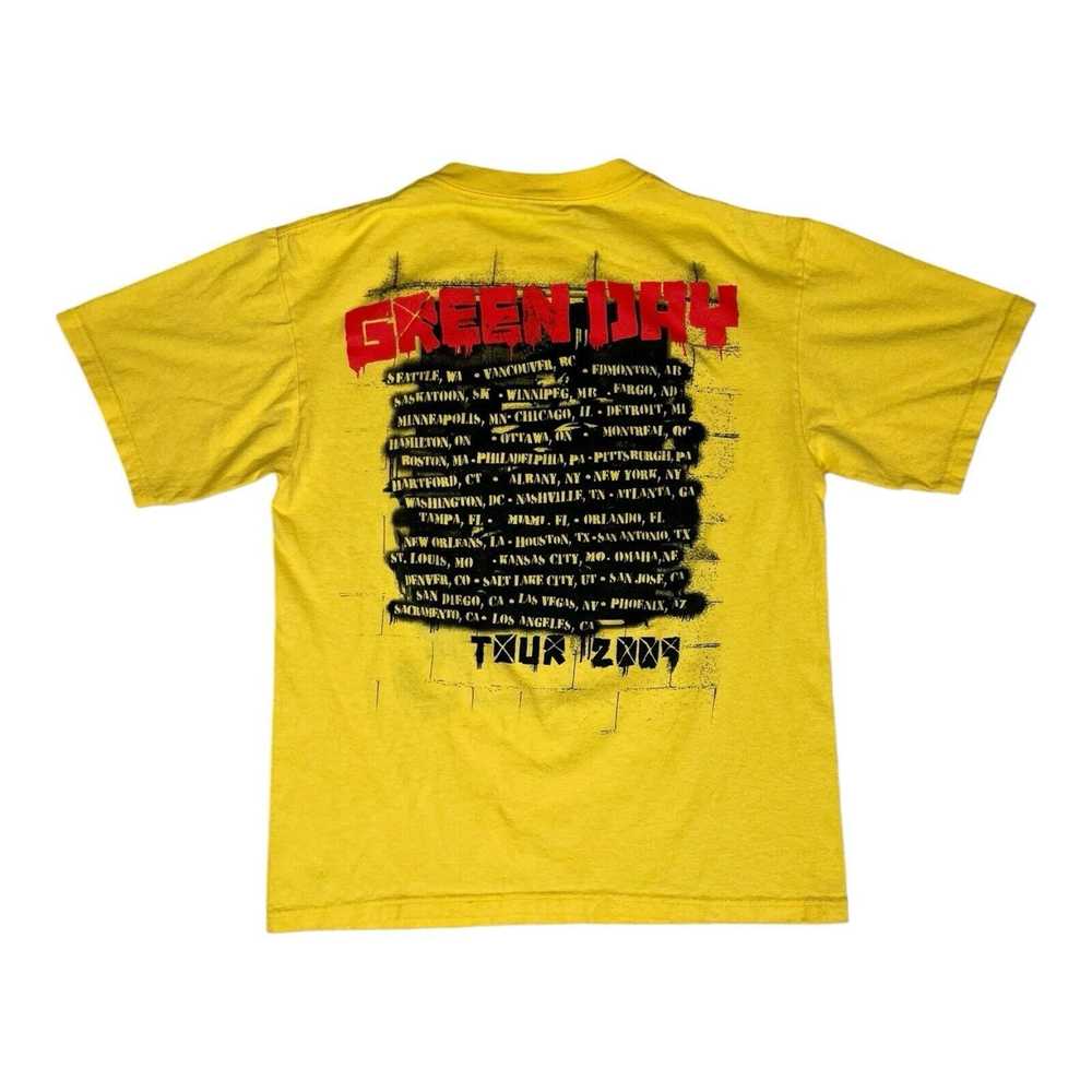 Anvil Green Day Tour 2009 Shirt Men’s Size Medium… - image 3