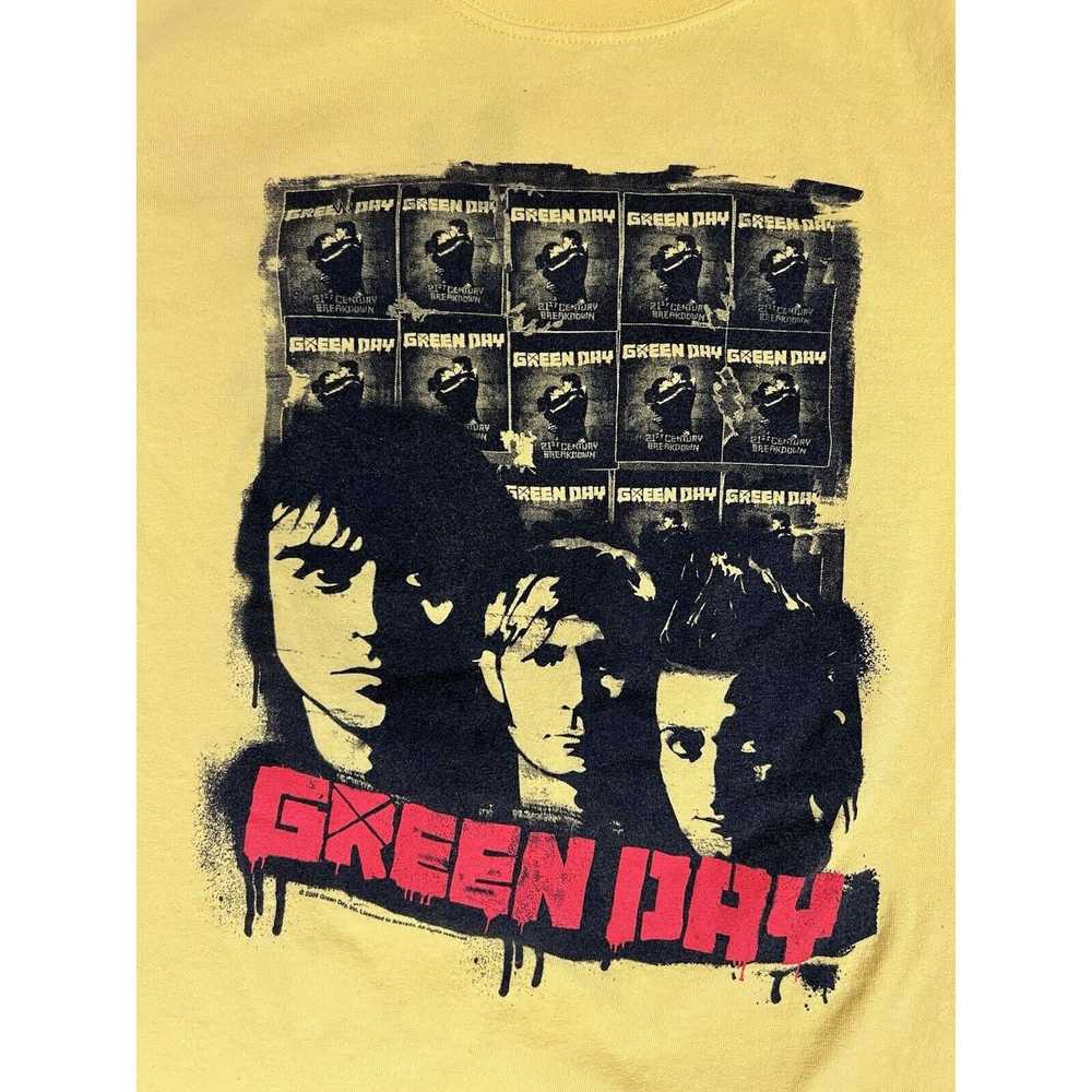 Anvil Green Day Tour 2009 Shirt Men’s Size Medium… - image 4