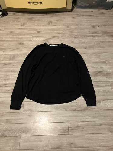 Streetwear × Volcom y2k black volcom thick long sl