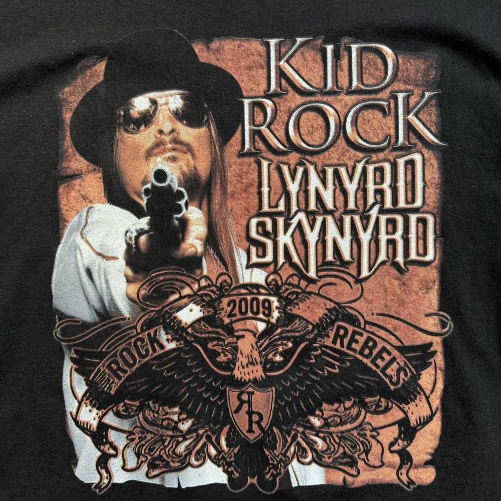 Band Tees × Rock T Shirt × Vintage Kid Rock/Lynyr… - image 4