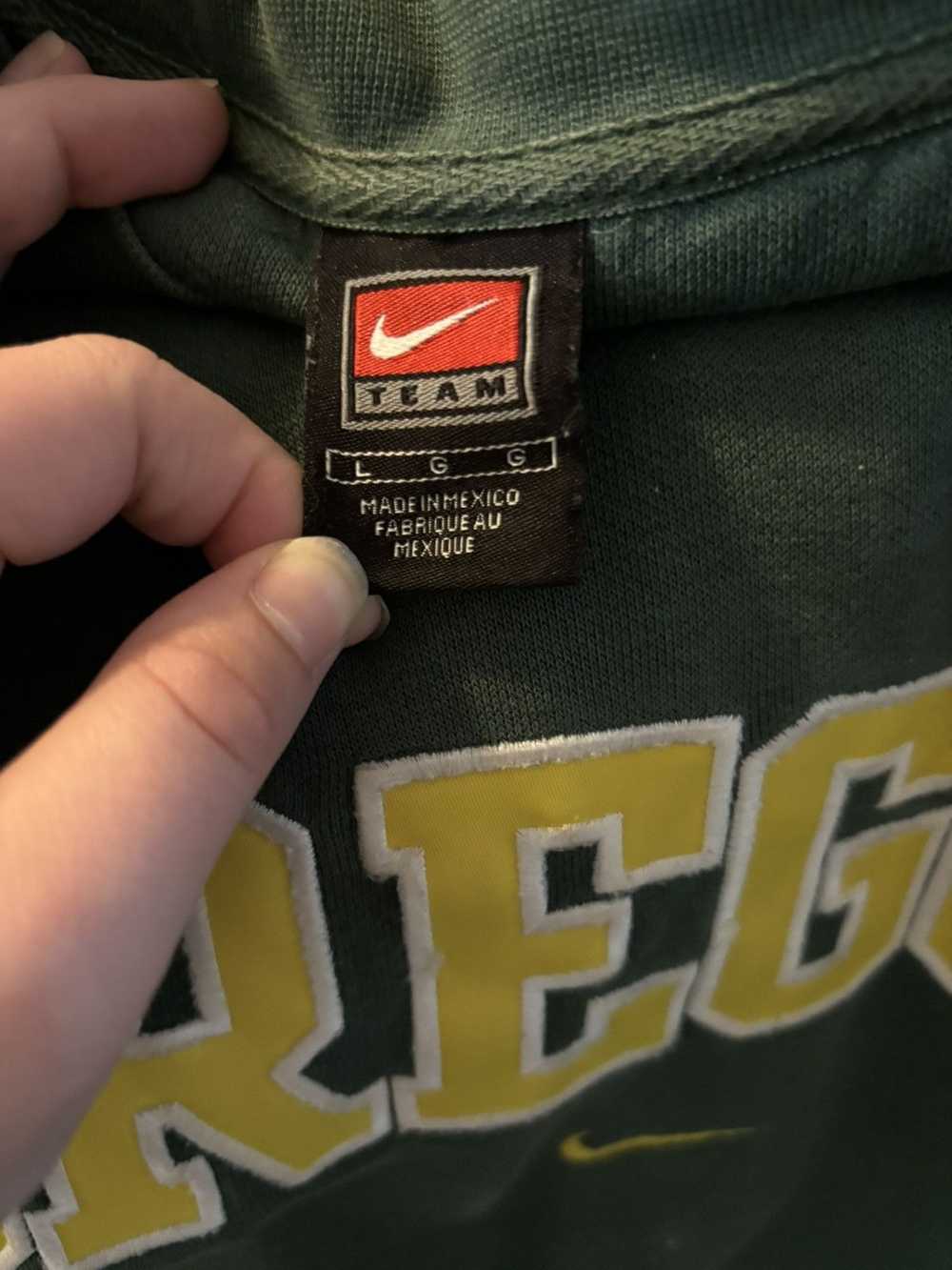 Nike × Vintage VTG Nike Sweatshirt Mens L Oregon … - image 4