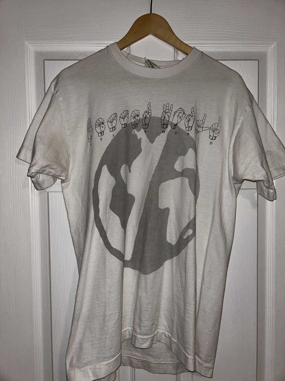 Vintage Vintage Better World Graphic Tee - image 1