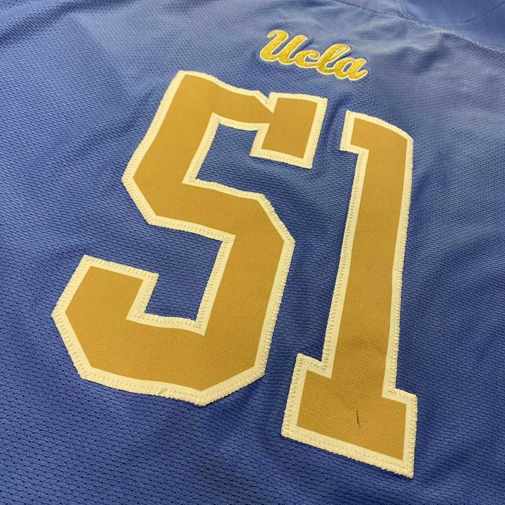 Designer UCLA Game Worn Baseball Jersey - image 4