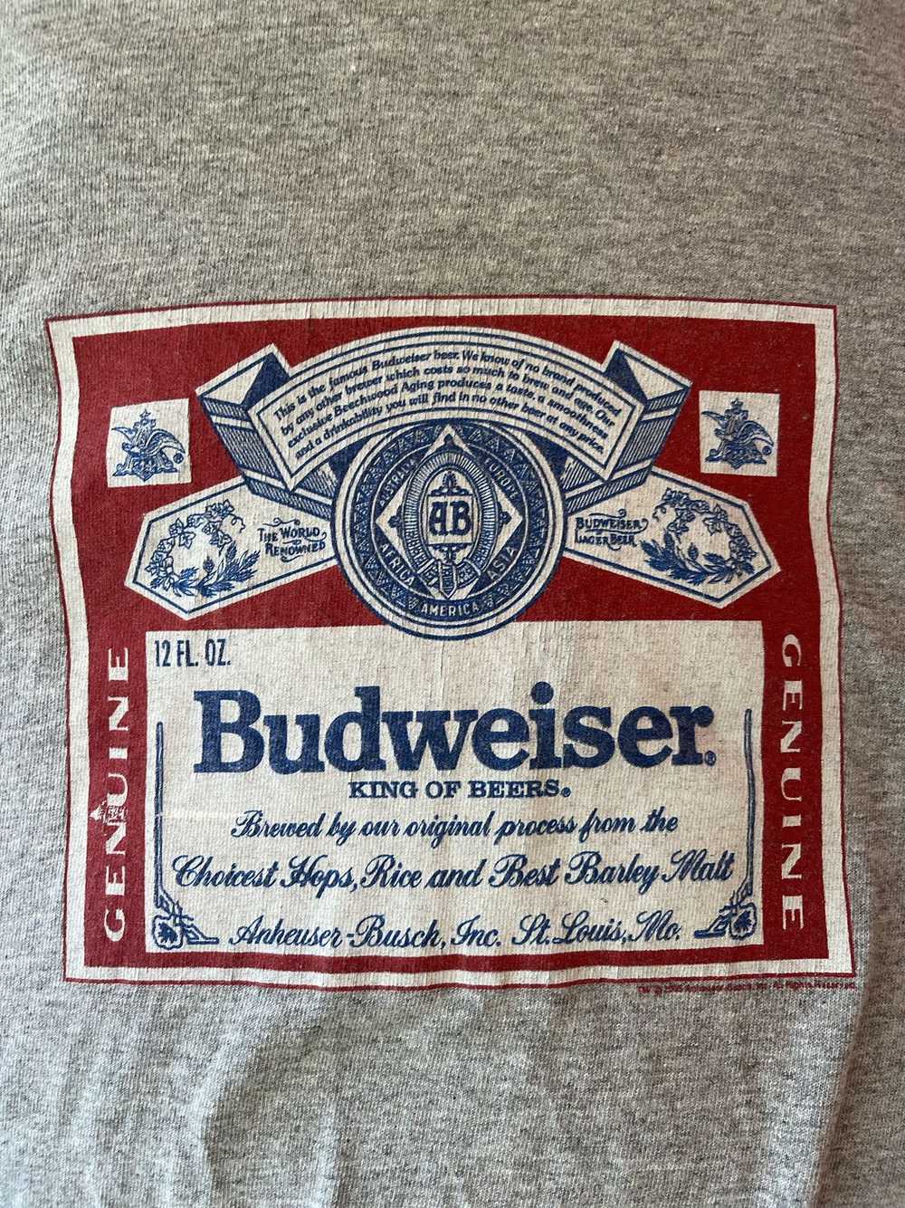 Budweiser × Gildan × Vintage 2005 Budweiser Long … - image 4