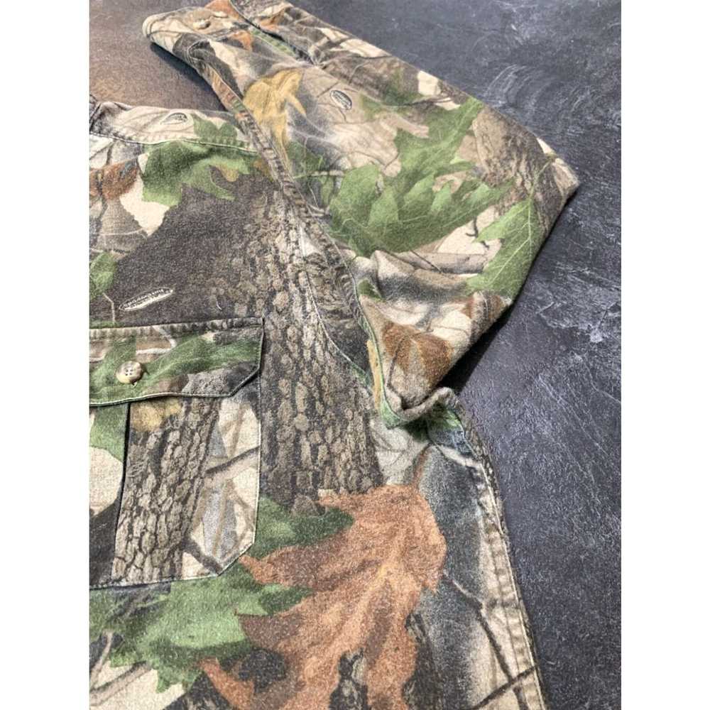 Realtree Vintage Wells Creek Shirt Men's XL Butto… - image 2