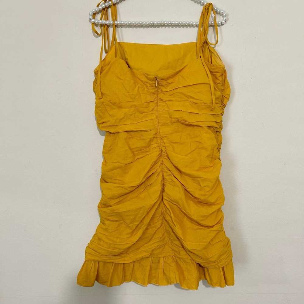 Lovers + Friends Revolve Amy Mini Sunflower Yello… - image 6