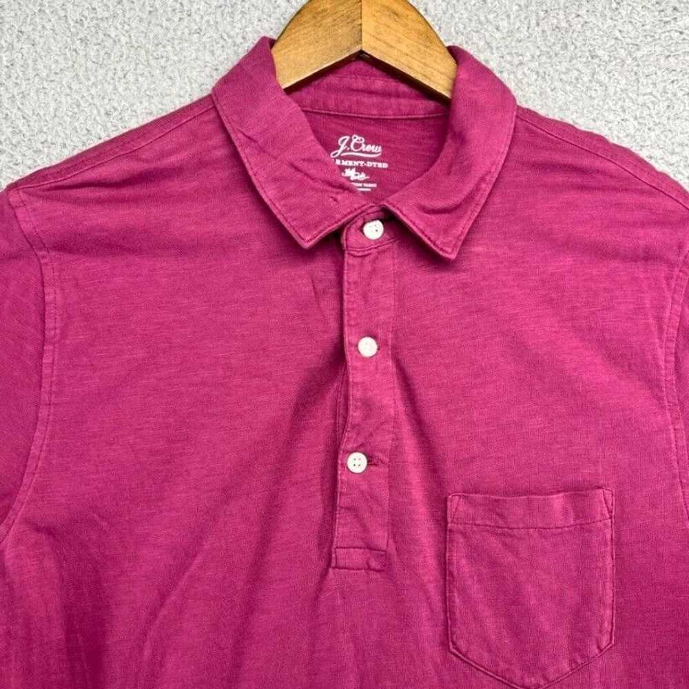 J.Crew Authentic Men's Purple Slim Fit Preppy Pol… - image 1