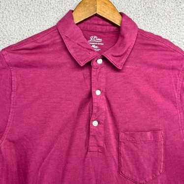 J.Crew Authentic Men's Purple Slim Fit Preppy Pol… - image 1