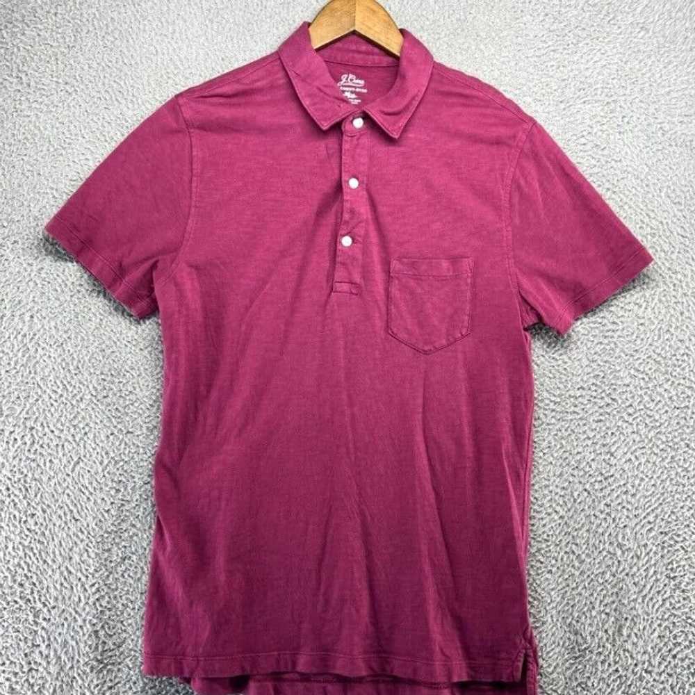 J.Crew Authentic Men's Purple Slim Fit Preppy Pol… - image 2