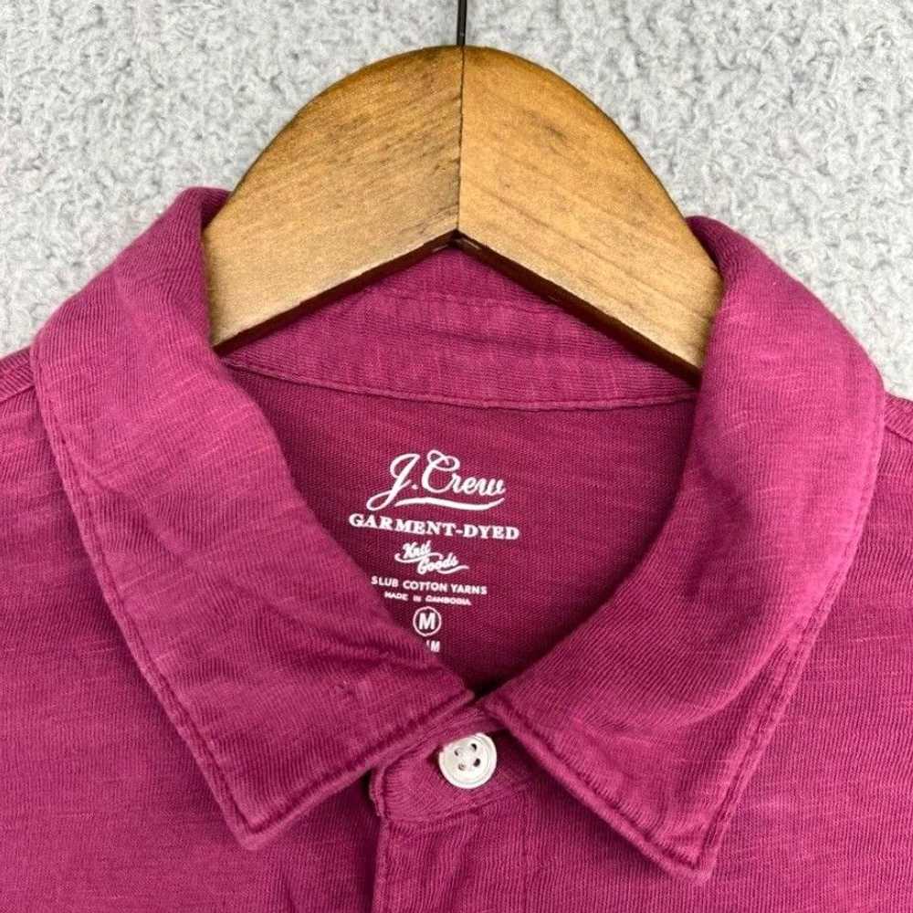 J.Crew Authentic Men's Purple Slim Fit Preppy Pol… - image 3