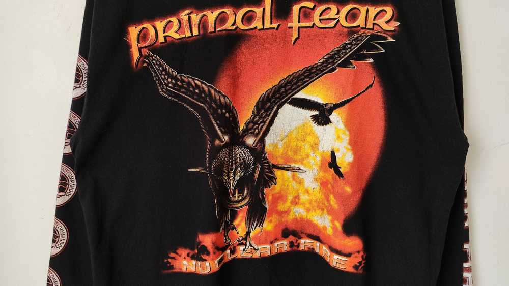 Band Tees × Rock Band × Vintage Primal Fear 2001 … - image 3