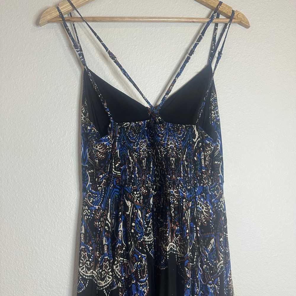 Free People Be My Baby Printed button front Maxi … - image 4