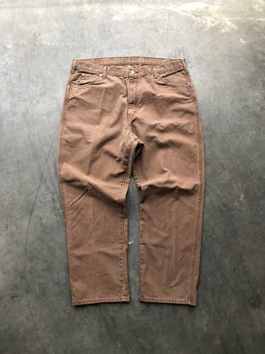 Dickies × Streetwear × Vintage Y2k faded brown dic