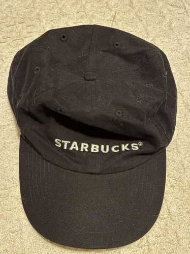 Vintage (Starbucks) Employee Hat: Velcro Adjustabl