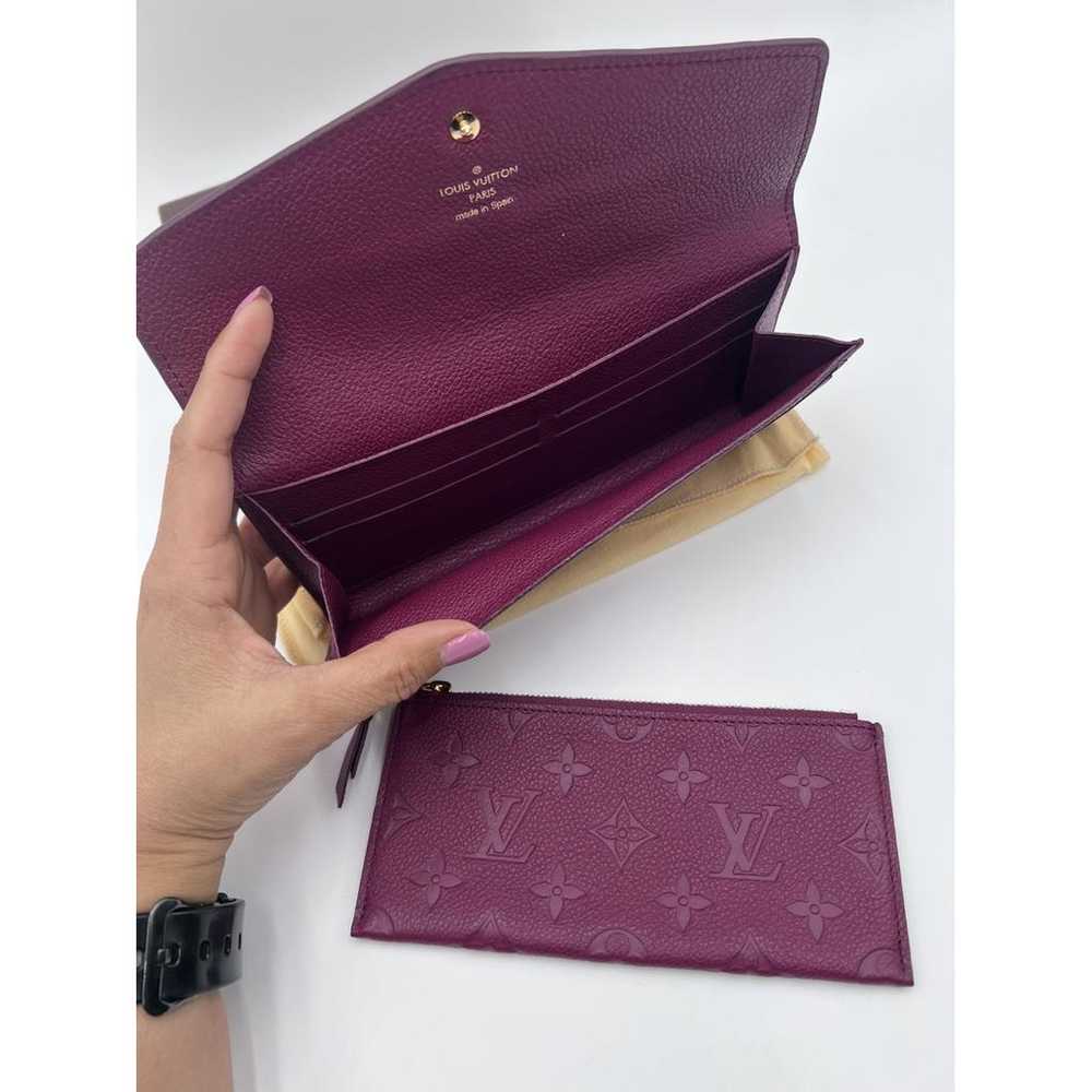 Louis Vuitton Sarah leather wallet - image 5