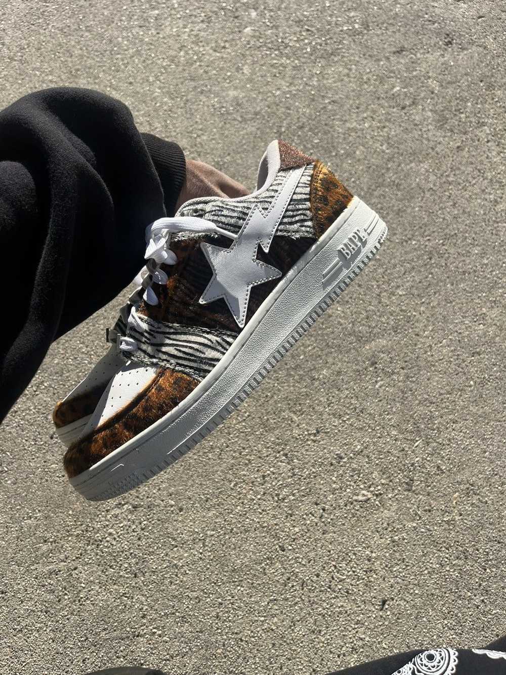 Bape Bapesta Low M2 Animal Mix - image 2