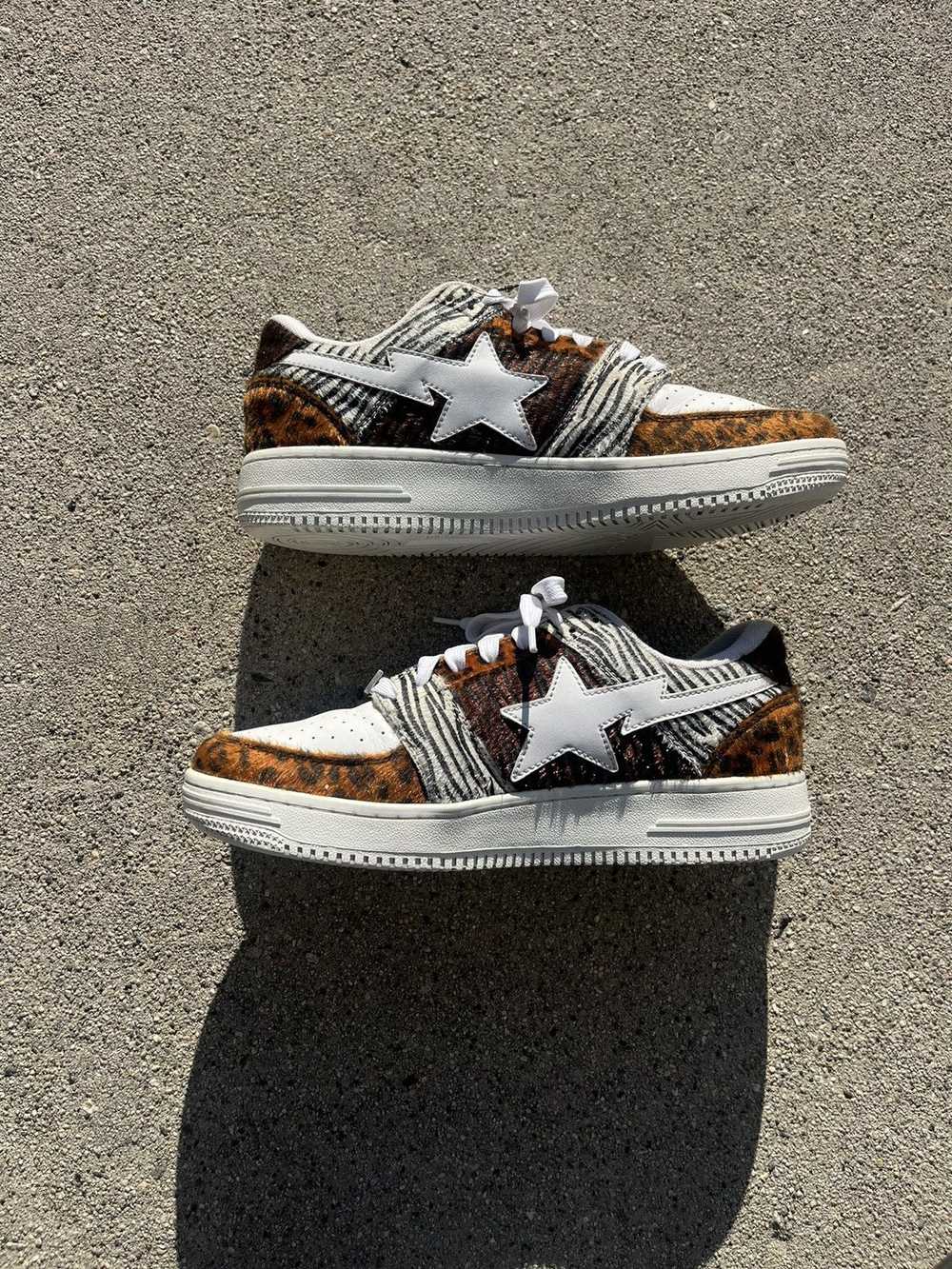 Bape Bapesta Low M2 Animal Mix - image 4