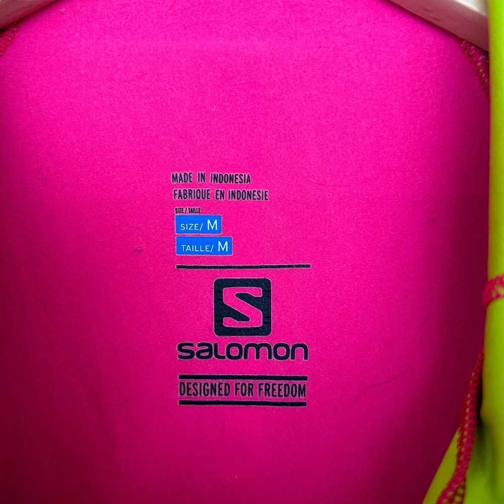 Salomon Salomon Pink Soft Shell Full Zip Jacket S… - image 2