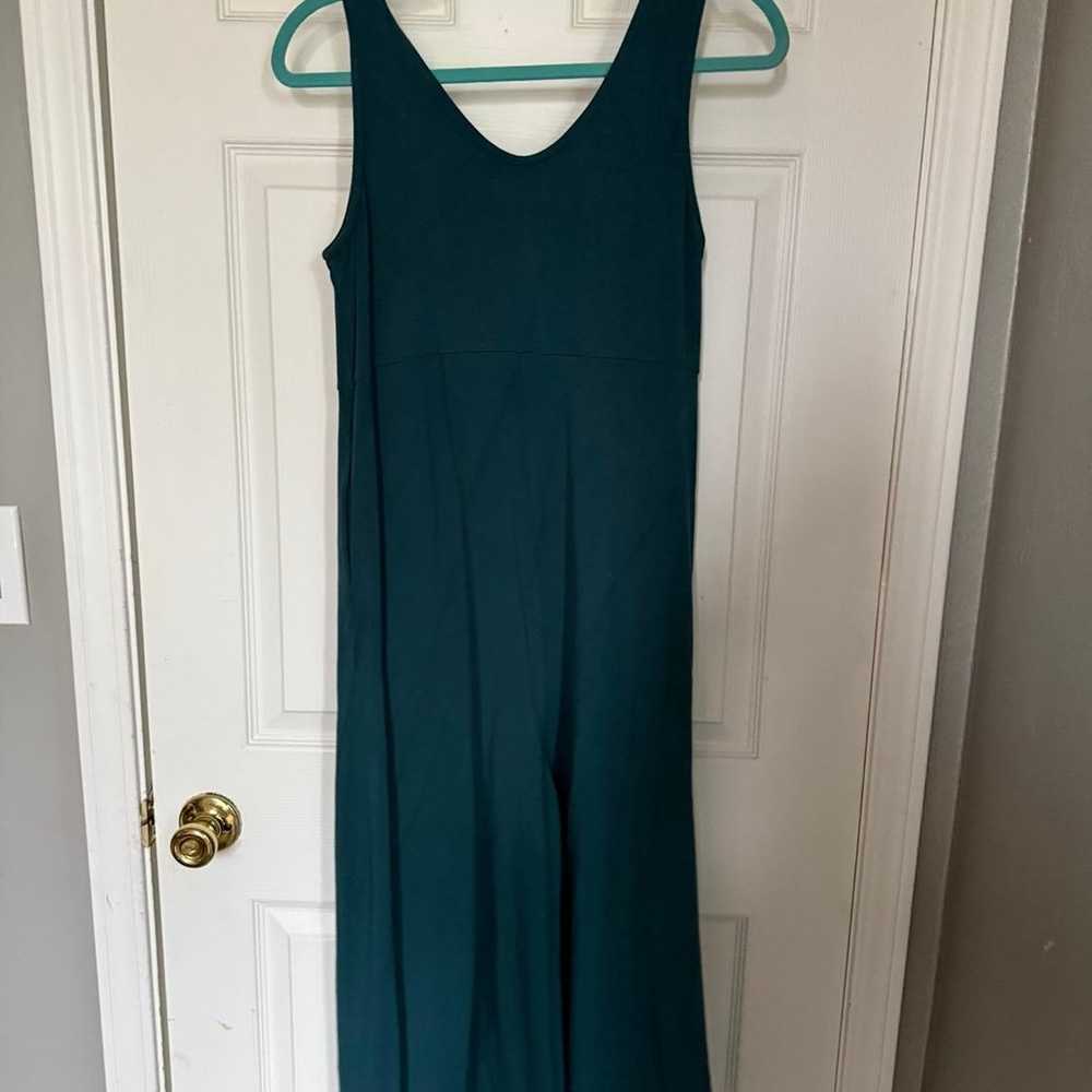 Mien Lakeside Wide Leg Jumpsuit - Rich Teal, M - image 3