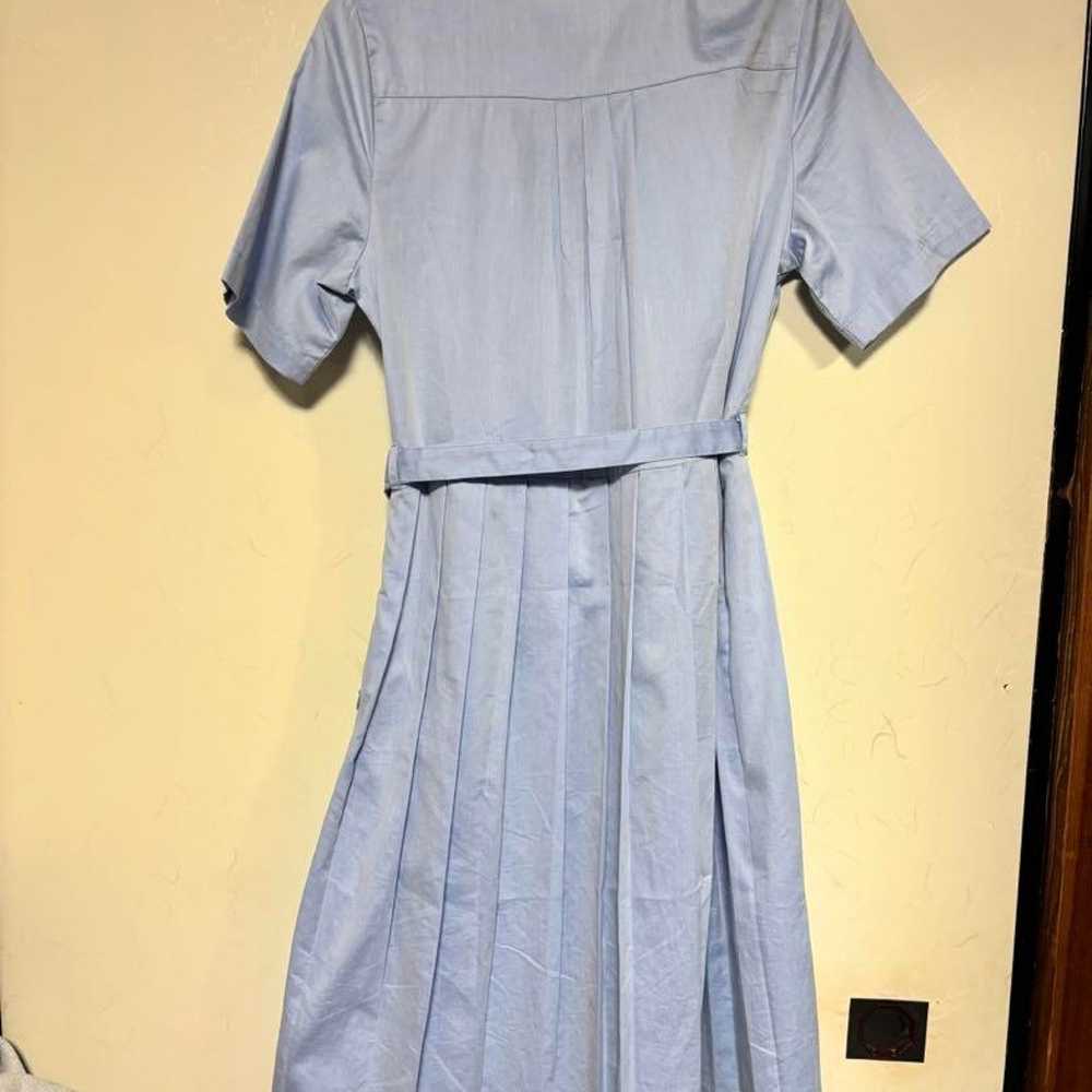 f.I.n.t Cleric Collar Pleated Shirt Dress - image 3