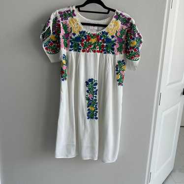 Buddy Love Carolina multi embroidered dress Medium - image 1