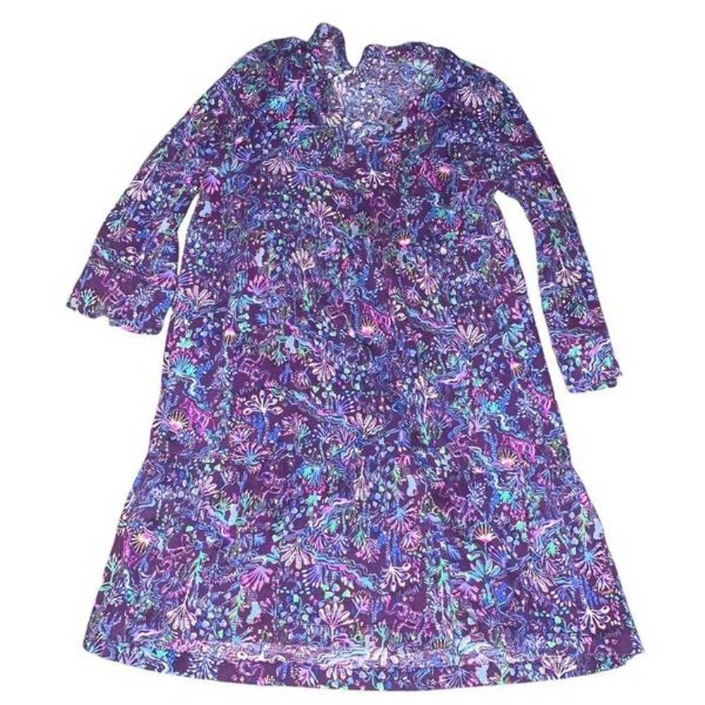 Lilly Pulitzer Alaina Swing Dress Colony Purple B… - image 3