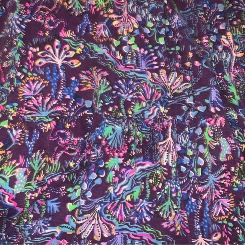 Lilly Pulitzer Alaina Swing Dress Colony Purple B… - image 5