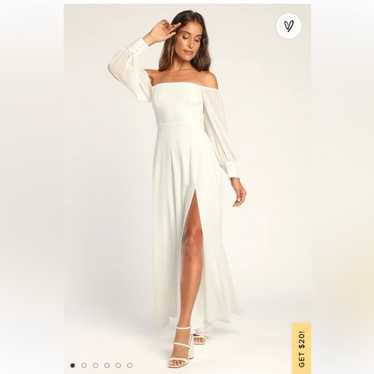 Lulus White Maxi Dress