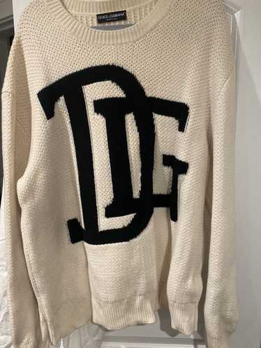 Dolce & Gabbana DOLCE & GABANNA Cream Sweater