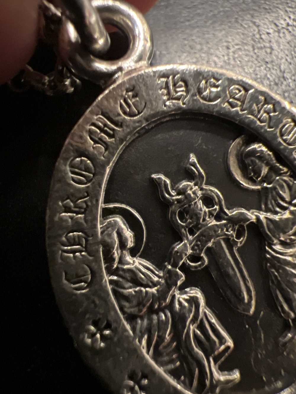 Chrome Hearts Chrome Hearts Angel Medallion Penda… - image 7