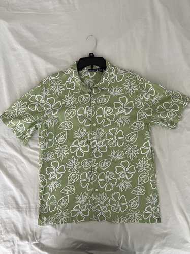 Cherokee Vintage Cherokee Tropical-Print Button-Up